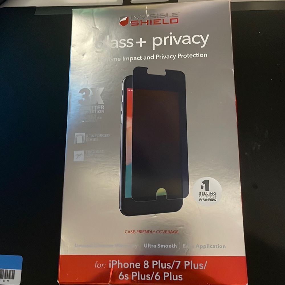 Invisible shield Privacy glass for iphone
